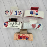 $5 Friday Patriotic Claw Clip Bundle 55
