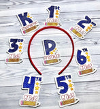 $5 Friday Class Year Headband Slider 714