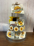 $5 Friday Sunflower Tiered Tray Bundle 811