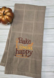 Bake Someone Happy Wording
