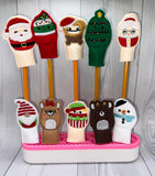 $5 Friday Squishy Christmas Pencil Topper Bundle 915