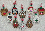 $5 Friday Chunky Christmas Tea Light Ornament Bundle 1013