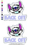 Back Off Visor Clip