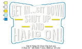 Get In Sit Down Visor Clip