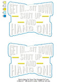 Get In Sit Down Visor Clip