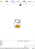 $5 Friday Squishy Halloween Small Feltie 929