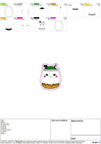 $5 Friday Squishy Halloween Small Feltie 929