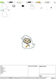 $5 Friday Squishy Halloween Small Feltie 929