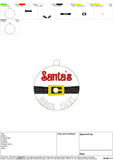 Santa's Magic Light Ornament Duo