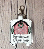 Farmhouse Christmas BBW Sanitizer Holder