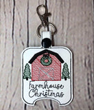 Farmhouse Christmas BBW Sanitizer Holder