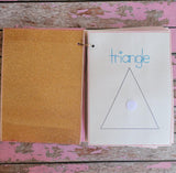 Shapes Learning Tool Set with Zip Bag