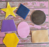 Shapes Learning Tool Set with Zip Bag