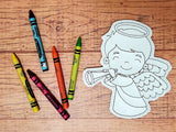 $5 Friday Nativity Coloring Doll Bundle