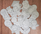 $5 Friday Nativity Coloring Doll Bundle