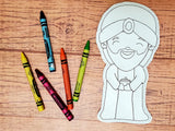 $5 Friday Nativity Coloring Doll Bundle