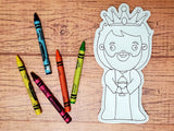 $5 Friday Nativity Coloring Doll Bundle