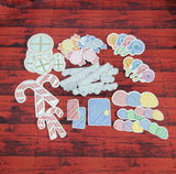 3D Gingerbread House and Accessories