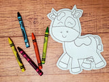 $5 Friday Nativity Coloring Doll Bundle