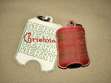 Merry Christmas Sanitizer Holder