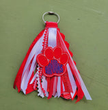 Bruins Paw Print Bag Tag