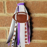 Blank Football Bag Tag
