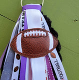 Blank Football Bag Tag