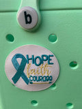 Hope Faith Courage Bling Bit
