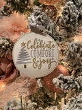 Ornament Bundle Gold and Silver Set of 9