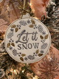 Ornament Bundle Gold and Silver Set of 9