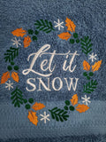 Let It Snow Wording