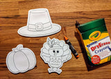 $5 Friday Bundle - Thanksgiving Coloring Dolls