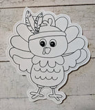 $5 Friday Bundle - Thanksgiving Coloring Dolls