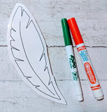 $5 Friday Bundle - Thanksgiving Coloring Dolls