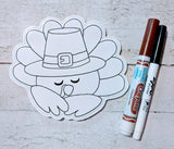 $5 Friday Bundle - Thanksgiving Coloring Dolls