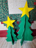 3D Christmas Tree and Accessories 2 Sizes