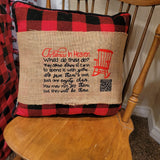 Christmas in Heaven Wording ONLY