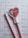Valentine's Day Pencil Topper Bundle of 3
