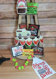 $5 Strawberry Tiered Tray Bundle