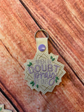When in Doubt Key Fob