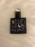 It is well with my soul key fob