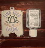 Find Your Calm Sanitizer Holder
