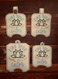 Find Your Calm Sanitizer Holder