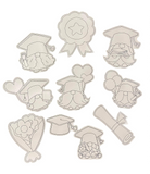 $5 Friday Gnome Graduation Coloring Dolls 429