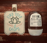 Find Your Calm Sanitizer Holder