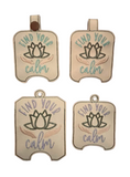 Find Your Calm Sanitizer Holder