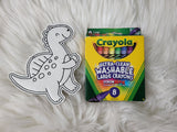 $5 Friday Dino Coloring Doll Bundle