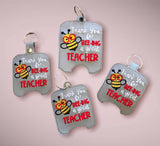 Beeing a Great Teacher Sanitizer Holder