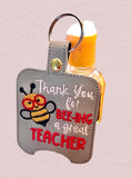 Beeing a Great Teacher Sanitizer Holder