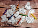 $5 Friday 4th of July Coloring Doll Bundle 6/10
